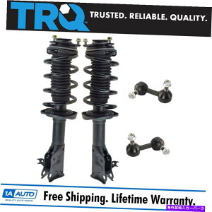 {[WCg TRQ 4s[XTXyVLbgSXgbgƃXvOAZuw/ swayo[N TRQ 4 Piece Suspension Kit Complete Strut & Spring Assemblies w/ Sway Bar Links