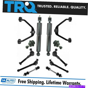 �{�[���W���C���g TRQ 12PC�X�e�A�����O�T�X�y���V�����L�b�g�R���g���[���A�[���{�[���W���C���g�^�C���b�h�V���b�N TRQ 12pc Steering Suspension Kit Control Arms Ball Joints Tie Rods Shocks�y���s�A���i�z