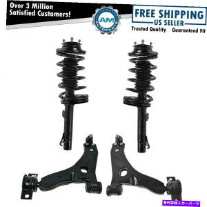 {[WCg 4s[XTXyVLbgSXgbgƃXvOAZuVRg[A[V 4 Piece Suspension Kit Complete Strut & Spring Assemblies w/ Control Arms New