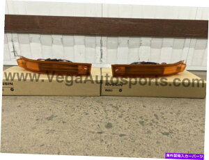 �{�[���W���C���g ���Y�V���r�AS14�V���[�Y2�ɍ��킹�āA�t�����g�C���W�P�[�^�[�����v�Z�b�g�iRHS��LHS�j Front Indicator Lamp Set (RHS & LHS) to suit Nissan Silvia S14 Series 2�y���s�A���i�z