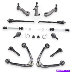 {[WCg Vo[hVGtgRg[A[t{[WCgƃX^rCU[o[N For Silverado Sierra Front Control Arm w/ Ball Joint & Stabilizer Bar Link