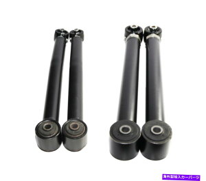 {[WCg ubN4PCAAbp[+adjB 2007-2018̃Rg[A[Jeep Wrangler 4WD/2WD Black 4pc REAR Upper+Lower Adj. Control Arm for 2007-2018 Jeep Wrangler 4WD/2WD