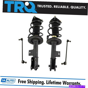 �{�[���W���C���g TRQ�t�����g���[�h���ꂽ���S�ȃX�g���b�g�X�v�����O�A�Z���u���X�E�F�C�o�[�����N4PC�L�b�g�\�i�^�p TRQ Front Loaded Complete Strut Spring Assembly Sway Bar Link 4pc Kit for Sonata�y���s�A