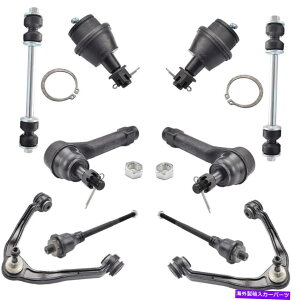 {[WCg Vo[hVG4WDtgRg[A[t{[WCgƃX^rCU[N For Silverado Sierra 4WD Front Control Arm w/ Ball Joint & Stabilizer Link