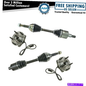 {[WCg CVԎzC[xAOnuLbgtgV{[GMC ZR2 4WD NEW̍EyA CV Axle & Wheel Bearing Hub Kit Front Left Right Pair for Chevy GMC ZR2 4WD New