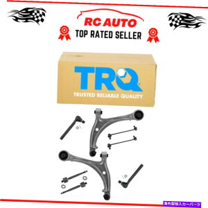 {[WCg TRQ 8s[XLbgtgRg[A[{[WCg^CbhXEFCo[NIfbZC TRQ 8 Piece Kit Front Control Arm Ball Joint Tie Rod Sway Bar Link for Odyssey