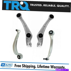 �{�[���W���C���g TRQ 4PCS�t�����g���ʂ���ь���R���g���[���A�[���Z�b�g�A�E�f�BA4 A5 S4 S5 TRQ 4pcs Front Lower Forward & Rearward Control Arm Set for Audi A4 A5 S4 S5