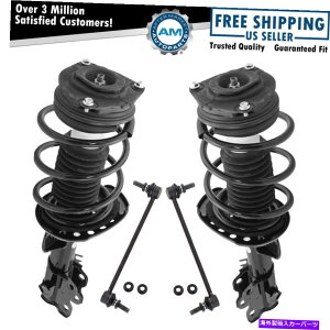 {[WCg YZgp̃XEFCo[GhNLbgttgXgbgXvOAZu Front Strut & Spring Assemblies with Sway Bar End Links Kit for Nissan Sentra