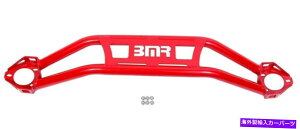 {[WCg BMR STB110R 08-22_bW`W[tgXgbg^[u[XAcC`[ufUCbh BMR STB110R 08-22 Dodge Challenger Front Strut Tower Brace, Twin Tube Design RED