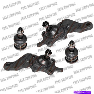 �{�[���W���C���g Moog Sequoia Tundra 4runner�t�����g�T�X�y���V�����Z�b�g�㕔+���{�[���W���C���g MOOG Sequoia Tundra 4Runner Front Suspension Set Upper+Lower Ball Joints