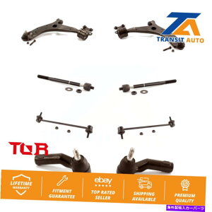 {[WCg tgRg[A[ƃ{[WCg^CbhGhNLbgi8PCj}c_3 5X|[c Front Control Arm And Ball Joint Tie Rod End Link Kit (8Pc) For Mazda 3 5 Sport