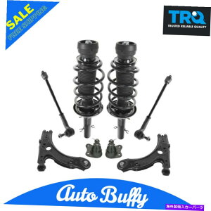 {[WCg TRQtgXgbg{[WCgRg[A[^CbhLbgVWr[gStWFb^pZbg TRQ Front Struts Ball Joint Control Arm Tie Rod Kit Set for VW Beetle Golf Jet