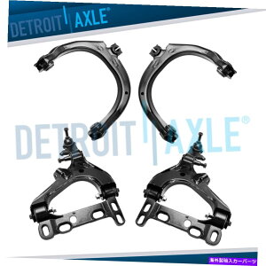 {[WCg 2002N2003ÑV{[Trailblazer GMC Envoy4PC㕔Rg[A[ 4pc Upper Lower Control Arm for 2002 2003 Chevy Trailblazer GMC Envoy
