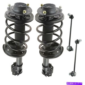 {[WCg TRQ 4s[XTXyVLbgSXgbgXvOAZuXEFCo[GhN TRQ 4 Piece Suspension Kit Complete Strut & Spring Assemblies Sway Bar End Links