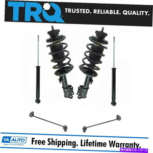 �{�[���W���C���g TRQ 6PC�X�g���b�g�A�Z���u���V���b�N�A�u�\�[�o�[���X�E�F�C�o�[�G���h�����N�L�b�gAVEO G3 TRQ 6pc Strut Assembly Shock Absorber & Sway Bar End Link Kit for Aveo G3
