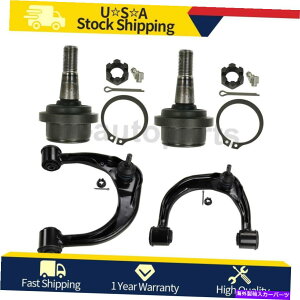 �{�[���W���C���g 2005�N����2019�N�̃g���^�^�R�}���[�O�i4�j�t�����g�����[�A�b�p�[�R���g���[���A�[���ƃ{�[���W���C���g For 2005-2019 Toyota Tacoma MOOG (4) Front Lower Upper Control Arms & Ball Joint�y��