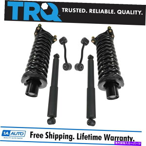 {[WCg TRQ 6PCtgTXyVXgbgAZuXEFCo[GhNƃAVbNt TRQ 6pc Front Suspension Strut Assembly with Sway Bar End Links & Rear Shocks