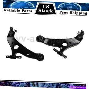 �{�[���W���C���g 2004�N����2010�N�̃g���^�V�G�i�̃{�[���W���C���g���[�O2pcs�t���t�����g���[���[�R���g���[���A�[�� Front Lower Control Arm w/Ball Joint MOOG 2PCS For 2004-2010 Toyota Sienna�y���s�A���i