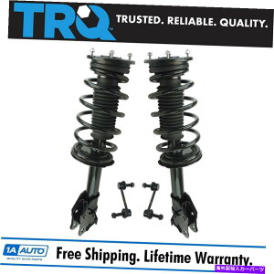 {[WCg TRQ 4s[XTXyVLbgSXgbgXvOAZuXEFCo[GhN TRQ 4 Piece Suspension Kit Complete Strut & Spring Assemblies Sway Bar End Links