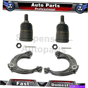 �{�[���W���C���g Honda Accord 2008-2012 4x Moog Front Upper Control Arm w/ ball Joven Fits Honda Accord 2008-2012 4X MOOG Front Lower Upper Control Arm w/ Ball Joint�y���s�A���i�z