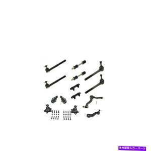 �{�[���W���C���g �V�{���[GMC�{�[���W���C���g�^�C���b�h�s�b�g�}���A�C�h���[�X�E�F�C�o�[�����N14PC�X�e�A�����O For Chevy GMC Ball Joint Tie Rod Pitman Idler Sway Bar Link 14pc Steering�y���s�A���i�z