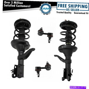 {[WCg 4s[XLbgXgbgXvOAZuXEFCo[GhN03-11GgpLH RH 4 Piece kit Strut & Spring Assembly Sway Bar End Link LH RH for 03-11 Element