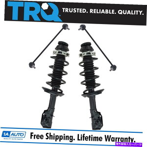 {[WCg TRQ 4s[XTXyVLbgSXgbgXvOAZuXEFCo[GhN TRQ 4 Piece Suspension Kit Complete Strut & Spring Assemblies Sway Bar End Links