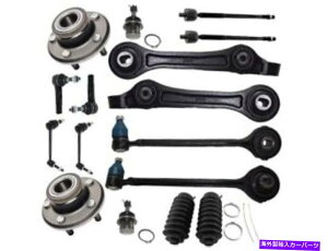 {[WCg 300[dCD28C2p̃Rg[A[{[WCg^CbhƃXEFCo[NLbg Control Arm Ball Joint Tie Rod and Sway Bar Link Kit For 300 Charger CD28C2