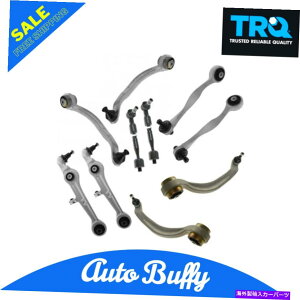 �{�[���W���C���g TRQ 12�s�[�X�t�����g�X�e�A�����O���T�X�y���V�����L�b�g�R���g���[���C���i�[�A���h�A�E�^�[�A�[���^�C���b�h TRQ 12 Piece Front Steering & Suspension Kit Controls Inner & Outer Arm Tie R