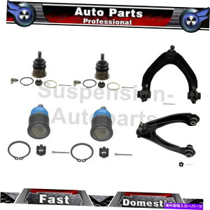 �{�[���W���C���g �z���_CR-V 1997-2000 6x Moog�t�����g�A�b�p�[�A�{�[���W���C���g�t�������R���g���[���A�[�� Fits Honda CR-V 1997-2000 6X MOOG Front Upper,Lower Control Arm w/ Ball Joint�y���s�A���i�z