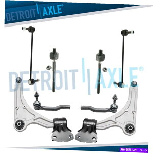 {[WCg 2013N2017ÑtH[ht[W̃tg[[Rg[A[̊OKwXEFCo[ Front Lower Control Arms Inner Outer Tierods Sway Bar for 2013- 2017 Ford Fusion