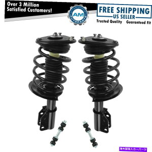 {[WCg GM NEW̃XEFCNtgTXyVLbgXgbgXvOAZu Front Suspension Kit Strut & Spring Assemblies with Sway Links for GM New