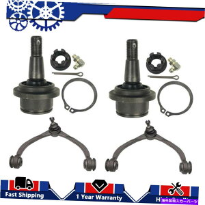 �{�[���W���C���g 2005�N����2010�N�̃_�b�W�_�R�^�̃��[�O4 PCS�t�����g�R���g���[���A�[���{�[���W���C���g Moog 4 pcs Front Control Arm Ball Joint for 2005-2010 Dodge Dakota�y���s�A���i�z
