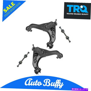 {[WCg TRQ 4 PCLbgRg[A[w/{[WCgXEFCo[GhNtH[hJ[ TRQ 4 pc Kit Lower Control Arm w/ Ball Joint Sway Bar End Link for Ford Lincoln