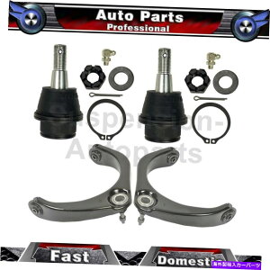�{�[���W���C���g Dodge Ram 1500 2007�Ƀt�B�b�g Fits Dodge Ram 1500 2007 4X MOOG Front Lower Upper Control Arm w/ Ball Joint�y���s�A���i�z