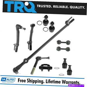 {[WCg TRQ 11PCLbg^CbhGhhbONX[p[f[eBgbNp̃WCgXEFCo[N TRQ 11pc Kit Tie Rod End Drag Link Ball Joint Sway Bar Link for Super Duty Truck