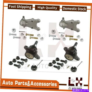 �{�[���W���C���g 4PCS MOOG�T�X�y���V�����{�[���W���C���g�t�����g�A�b�p�[+�����t�B�b�g�g���[�p�[�C�\�Y1995-2002 4PCS MOOG Suspension Ball Joint Front Upper+Lower Fits Trooper Isuzu 1995-2002�y���s�A���i�z