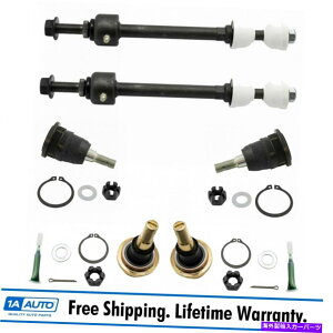 �{�[���W���C���g RAM�s�b�N�A�b�v�p��Sway Bar End Links�L�b�g�t��Moog Front Upper��Lower Ball�W���C���g MOOG Front Upper & Lower Ball Joints with Sway Bar End Links Kit for Ram Pickup�y���s�A���i�z