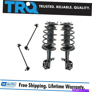 {[WCg TRQ 4s[XTXyVLbgSXgbgXvOAZuXEFCo[GhN TRQ 4 Piece Suspension Kit Complete Strut & Spring Assemblies Sway Bar End Links