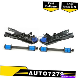 {[WCg 4PCStgRg[A[W/{[WCgX^rCU[o[NLbgYteBA 4pcs Front Control Arm w/ Ball Joint Stabilizer Bar Link Kit For Nissan Frontier