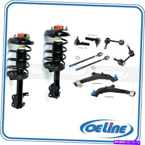 {[WCg 2xXgbgRCXvO00-01Yő3.0l̃Rg[A[TXyVtRCXvO 2x Struts Coil Springs w/ Control Arm Suspension for 00-01 Nissan Maxima 3.0L