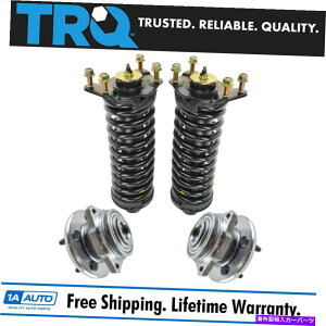{[WCg TRQ 4 PCXeAOTXyVLbgXgbgXvOAZutzC[xAO TRQ 4 pc Steering & Suspension Kit Strut & Spring Assemblies w/ Wheel Bearings