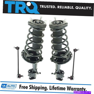 {[WCg TRQ 4s[XTXyVLbgSXgbgXvOAZuXEFCo[GhN TRQ 4 Piece Suspension Kit Complete Strut & Spring Assemblies Sway Bar End Links
