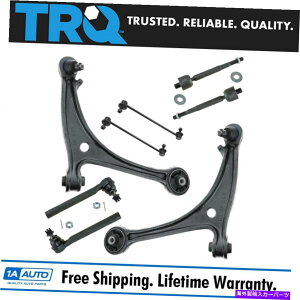 {[WCg TRQ 8s[XLbgtgRg[A[{[WCg^CbhXEFCo[NIfbZC TRQ 8 Piece Kit Front Control Arm Ball Joint Tie Rod Sway Bar Link for Odyssey