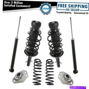 {[WCg 8s[XTXyVLbgRCXvOVbNAu\[o[XgbgƃXvOAZu 8 Piece Suspension Kit Coil Springs Shock Absorbers Strut & Spring Assemblies