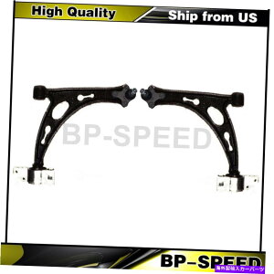 {[WCg tBbgtHNX[QSt2010-2013 2 xtg[[Rg[A[ƃ{[WCg Fits Volkswagen Golf 2010-2013 2 X Front Lower Control Arm and Ball Joint