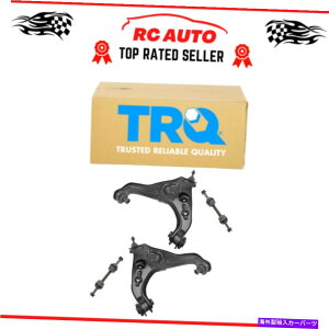 {[WCg TRQ 4 PCLbgRg[A[w/{[WCgXEFCo[GhNtH[hJ[ TRQ 4 pc Kit Lower Control Arm w/ Ball Joint Sway Bar End Link for Ford Lincoln