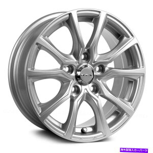 zC[@4{Zbg RTX֊szC[17x7.5i40A5x114.3A67.1j4̃Vo[Zbg RTX Contour Wheels 17x7.5 (40, 5x114.3, 67.1) Silver Rims Set of 4