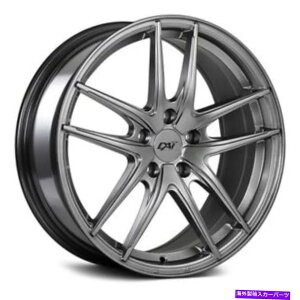 �z�C�[���@4�{�Z�b�g Dai Alloys DW100���_�z�C�[��17x7.5�i42�A5x114.3�A73.1�j4�̃K�����^�������Z�b�g DAI Alloys DW100 APEX Wheels 17x7.5 (42, 5x114.3, 73.1) Gunmetal Rims Set of 4