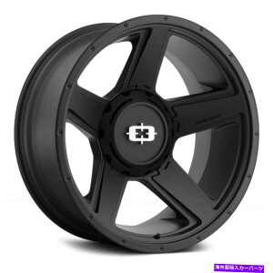 zC[@4{Zbg rW390GpCAg[[zC[15x6i0A6x139.7A108j4̃ubNZbg Vision 390 EMPIRE TRAILER Wheels 15x6 (0, 6x139.7, 108) Black Rims Set of 4